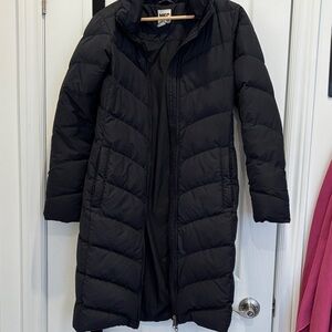MEC Women's Long Black Puffer Jacket